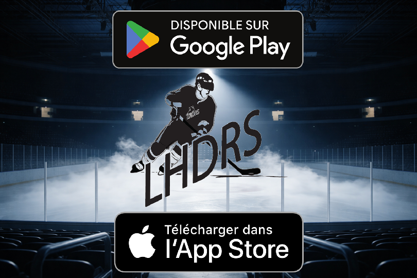 L'application officielle de la LHDRS est enfin disponible